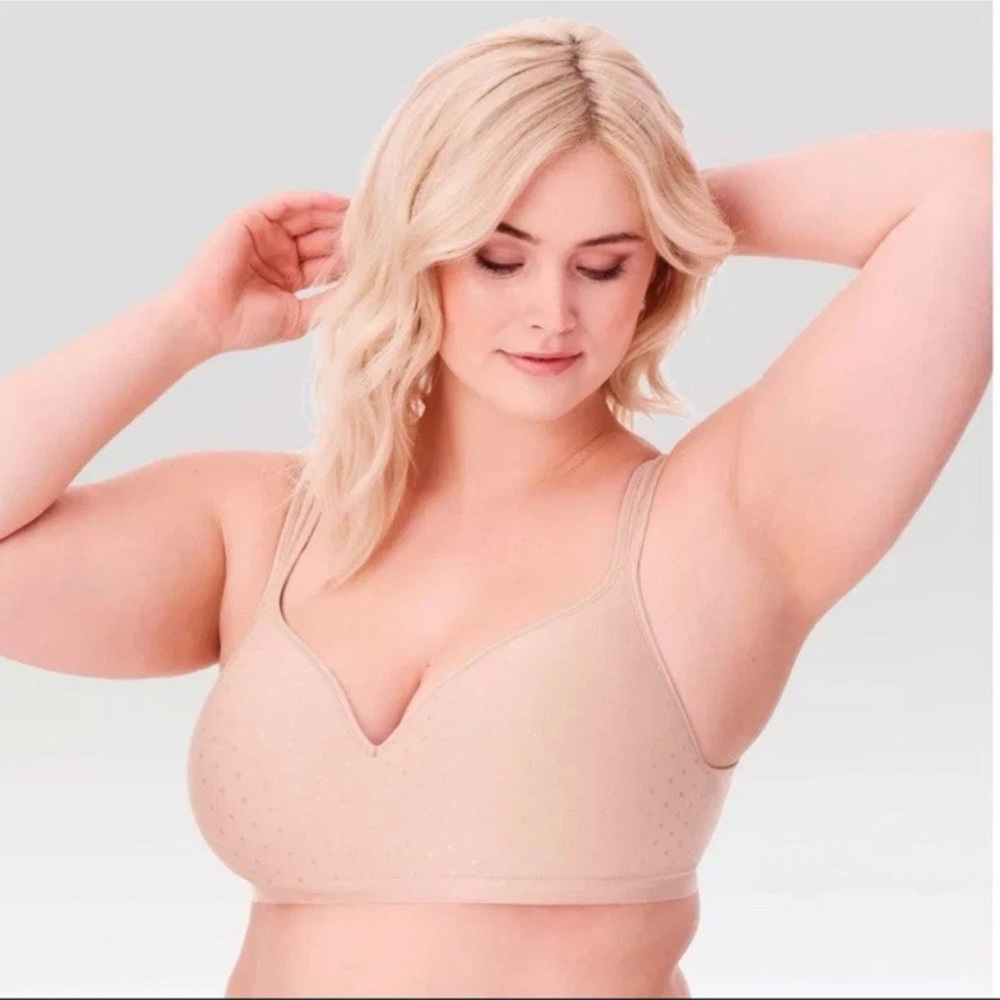 Bali Cream Seamless Wireless Bra
